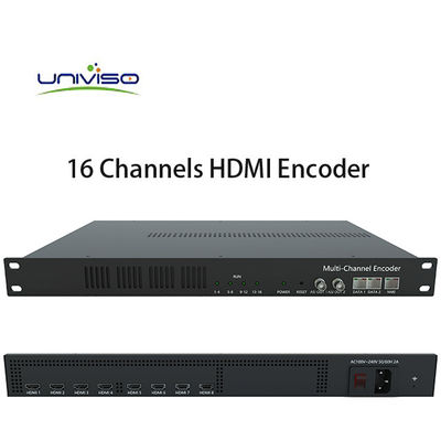 디지털 방식으로 전파 중계소 HDMI 입력 HD IP& ASI 산출, 로고 삽입을 가진 H.264 & H.265 인코더