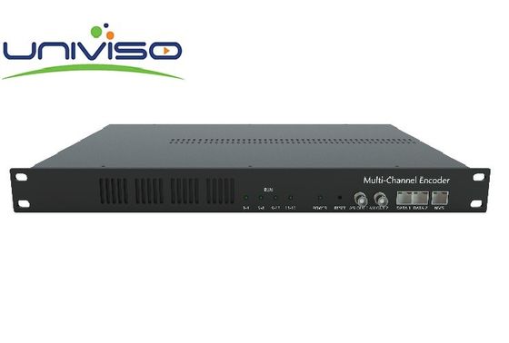 IPTV OTT를 위한 아이디어 해결책 전파 중계소 가공업자 HD/SD H.264/H.265/HEVC 16 수로 인코더